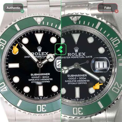 rolex submariner how to spot a fake|how to tell genuine Rolex.